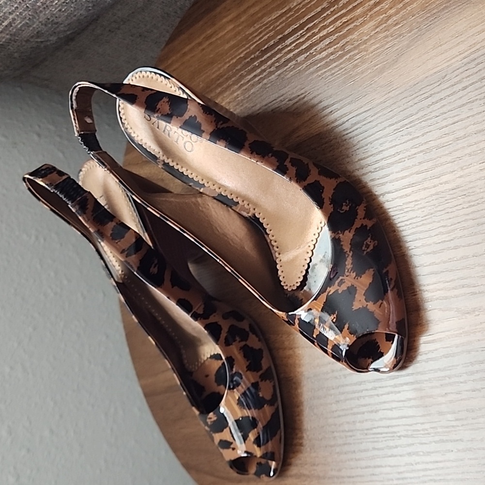 Franco Sarto Animal print Woman shoes size 7.5M